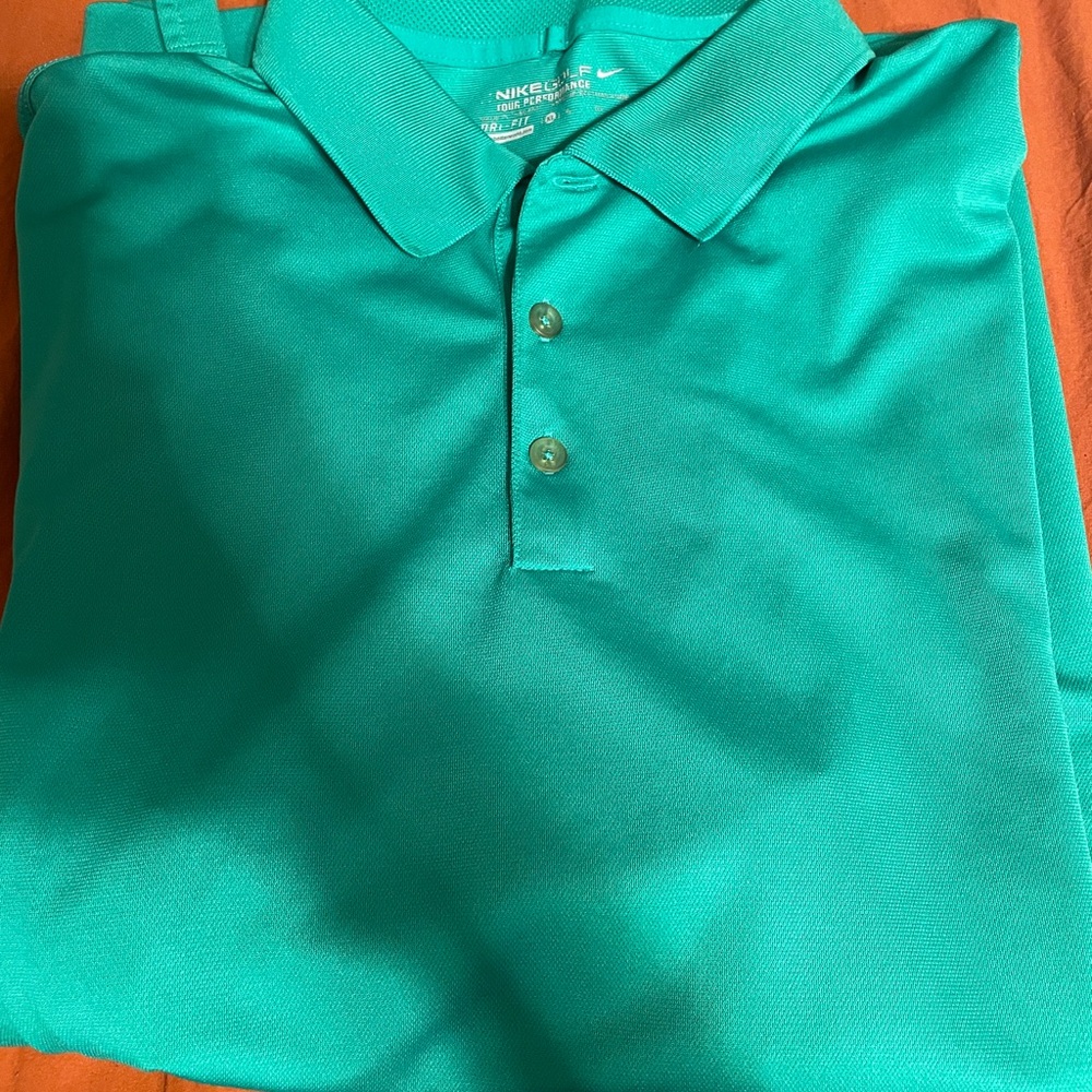Nike Men's Aqua Polo Shirt